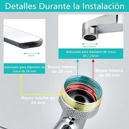 AQUAFLEX GRIFO UNIVERSAL  ¡APROVECHA LA OFERTA 2x1!