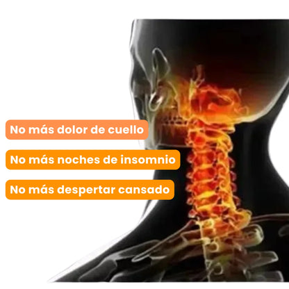 Almohada cervical de soporte ortopédico, antibacteriana 3D